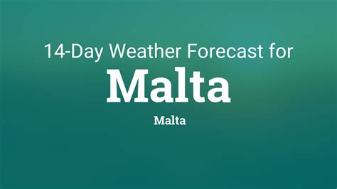 bbc weather malta 14 days.